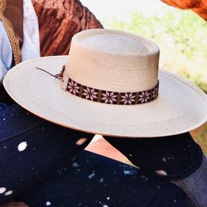 Beaded Hatband - Handmade Hat Band